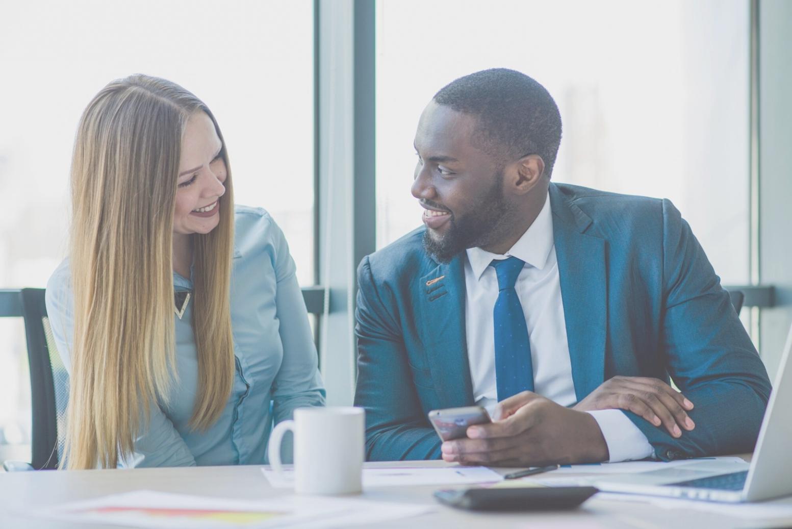 Profesional exitosa en finanzas